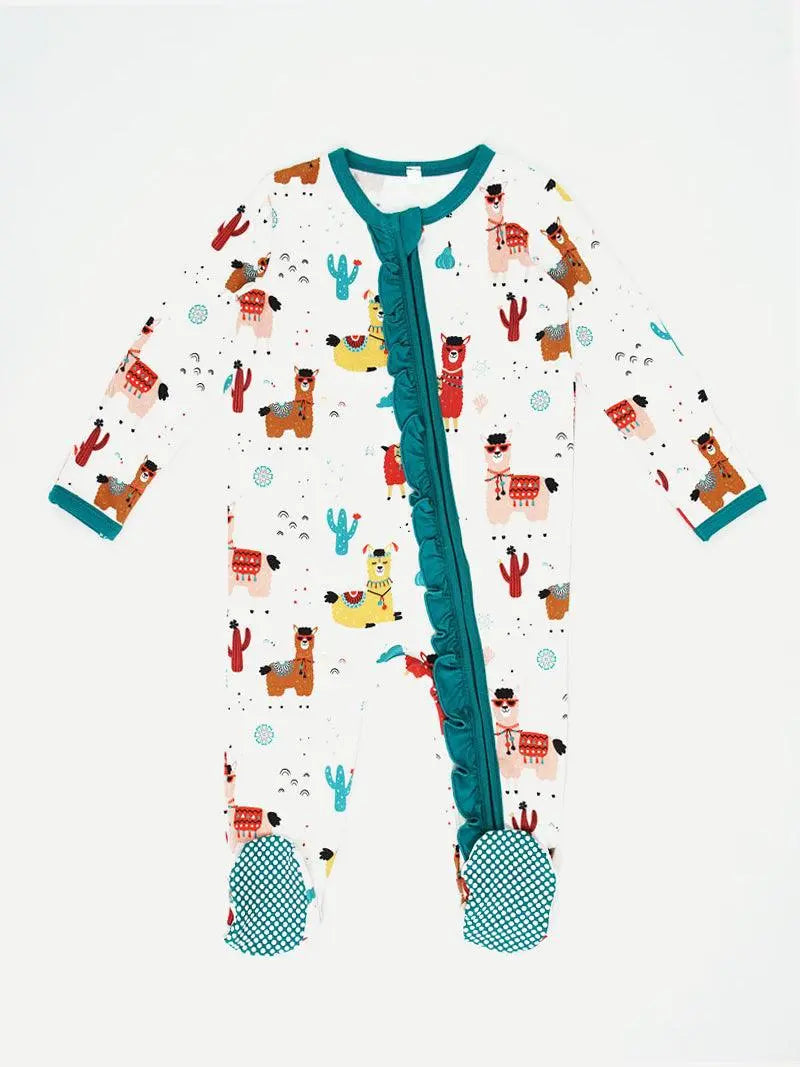 Wholesale Bamboo Fiber Baby onesie baby footie
