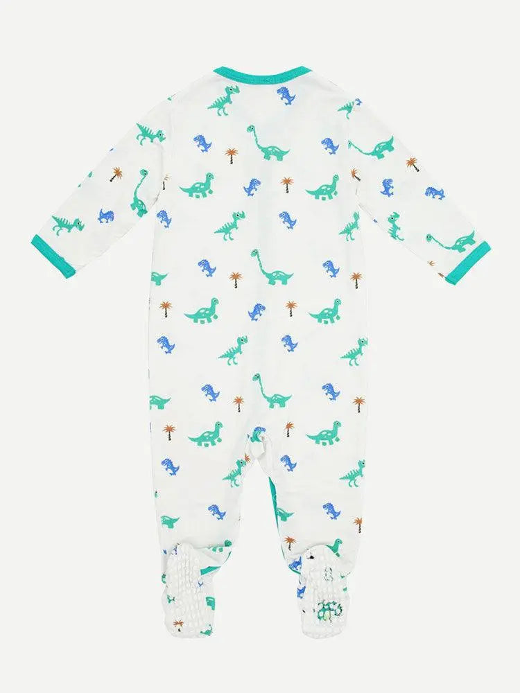 Newborn Breathable Bamboo Viscose Baby Pajama Private Label Baby Onesie footie