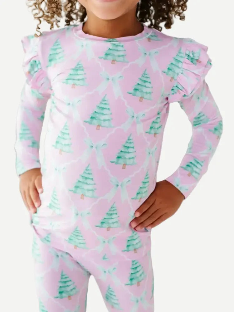 Girl Two Pieces Pajamas Wholesale
