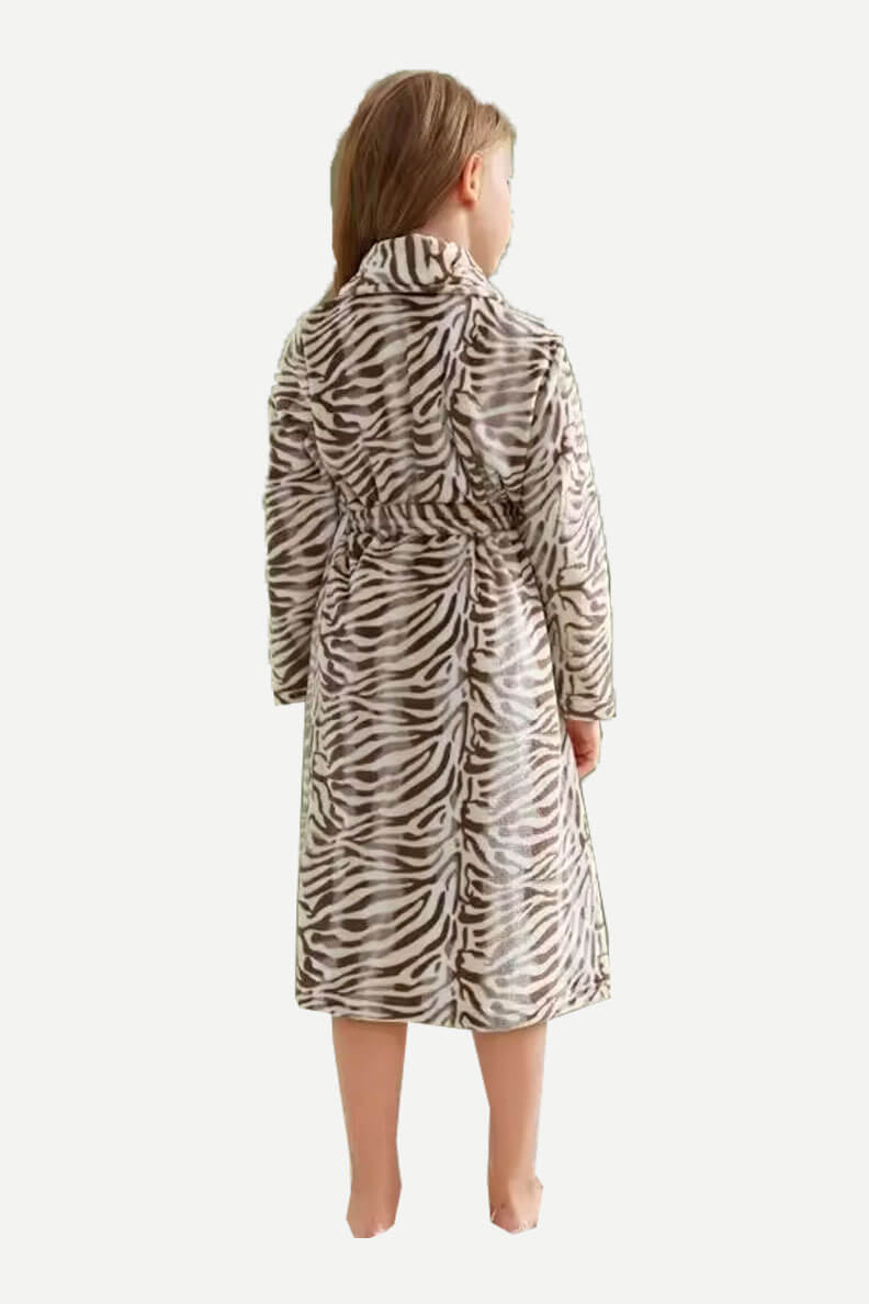 Wholesale Custom Kids Full Printed Cotton Bath Robes