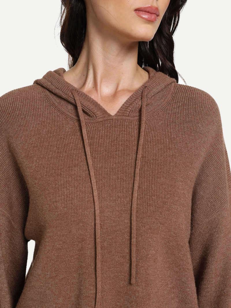OEM Brown Loungewear Set for Women in Bulk
