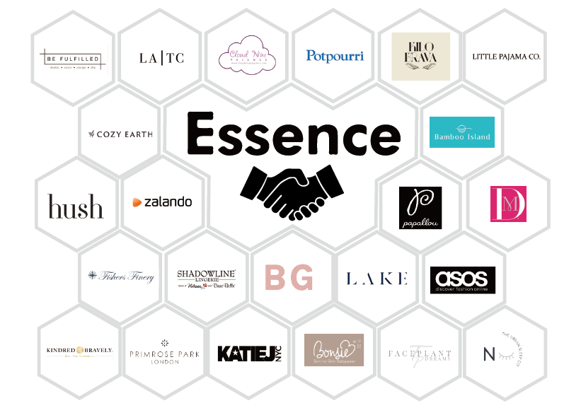 customers with essence garment