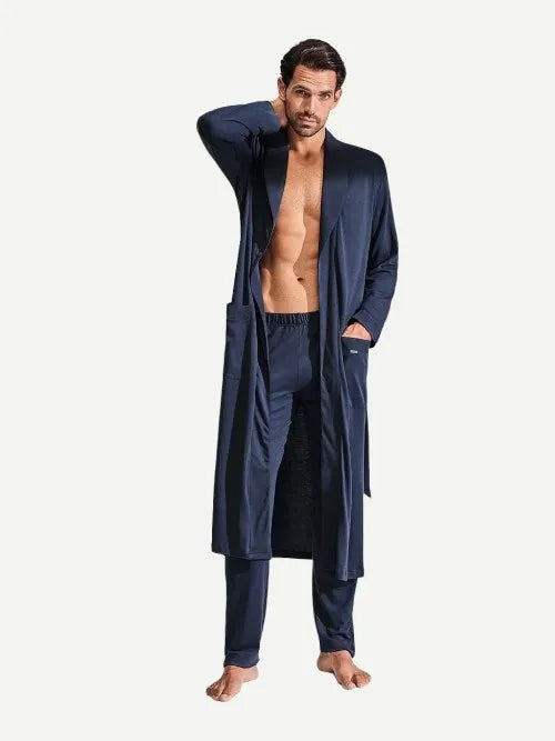Wholesale Custom Mens Robes Bamboo Robe For Men In Bulk