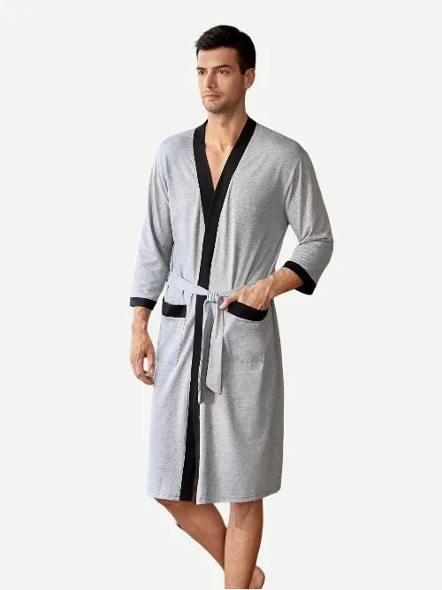 Wholesale Custom Bamboo Bath Robes For Mens