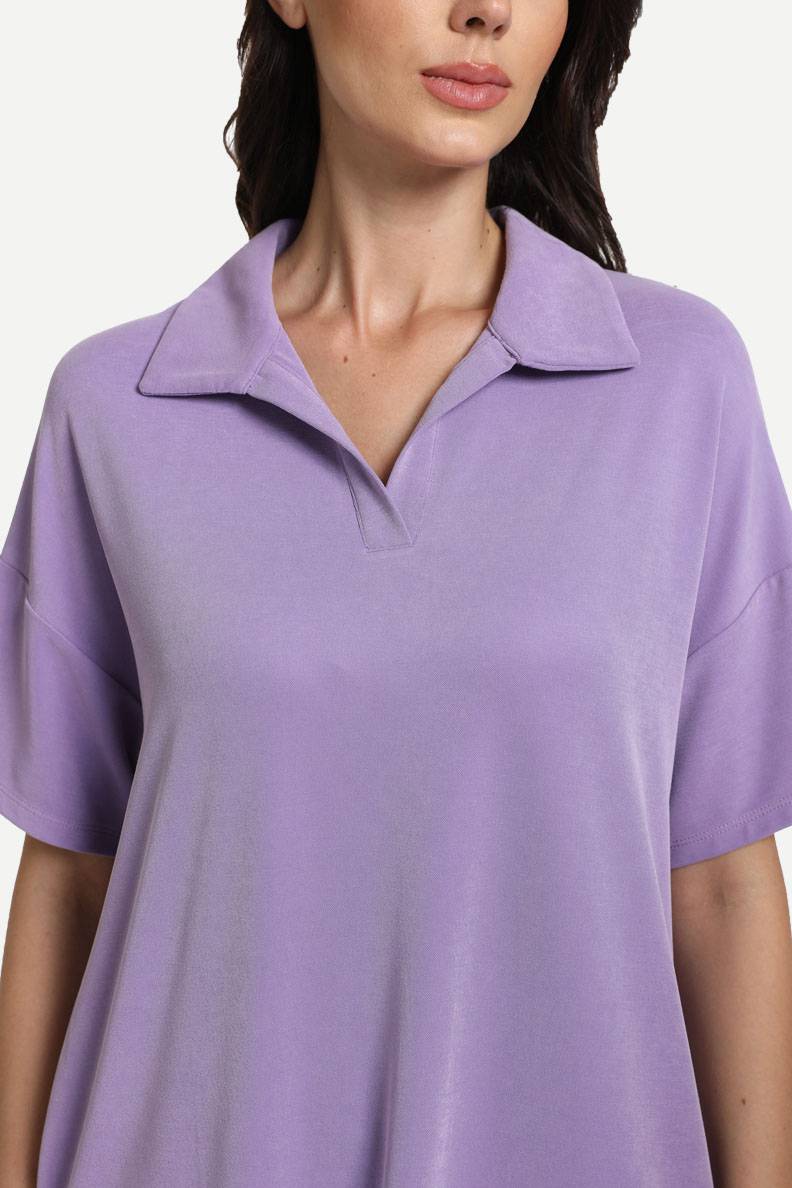 Short Sleeves Modal Nightgown Sleepwear Supplier -2311740069