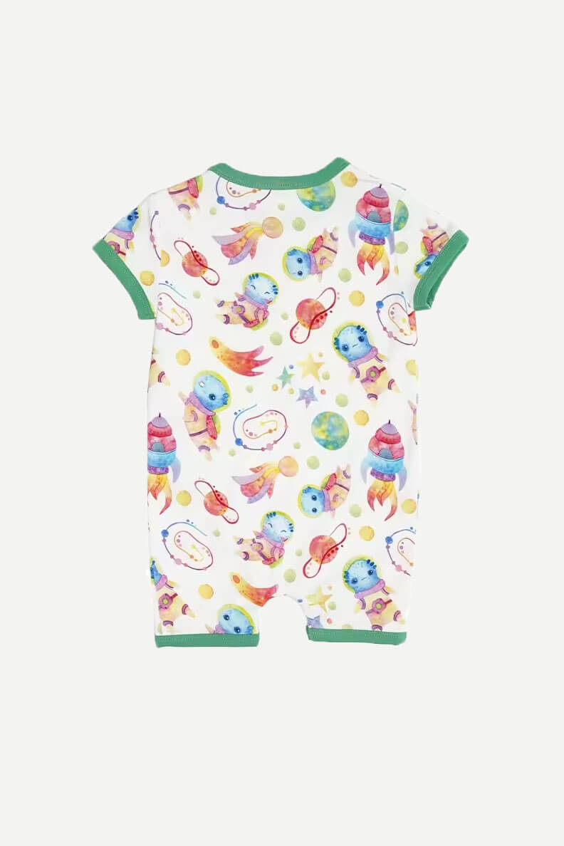 Organic Cotton Baby Onesie Pajamas Baby Clothes Short Sleeve Rompers Supplier