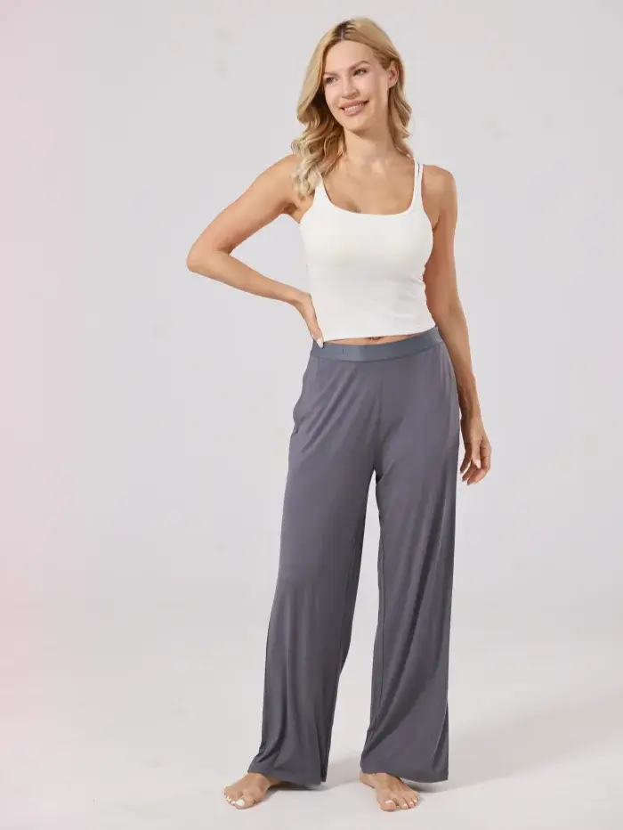 Women Tank Top And Long Pants Homewear Pajama Wholesale