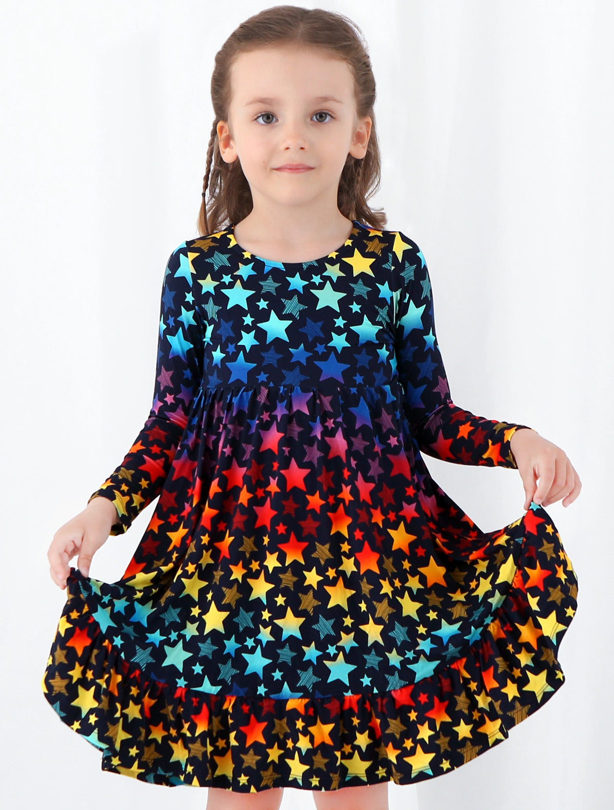 Lomg Sleeve Cute Dress