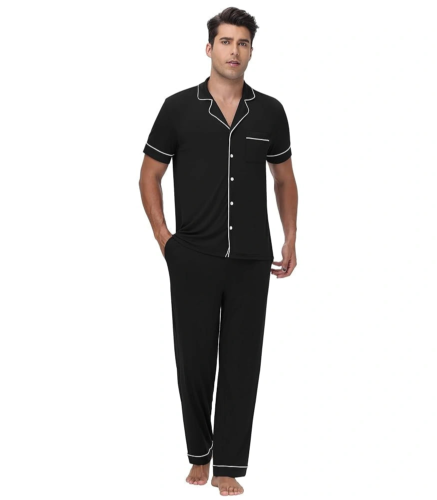 Men Soft Pjs Set-G3912037