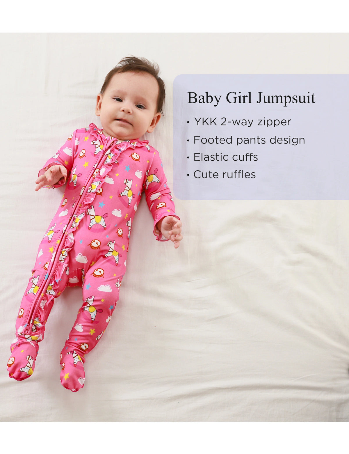 Newborn Romper Bamboo Fabric
