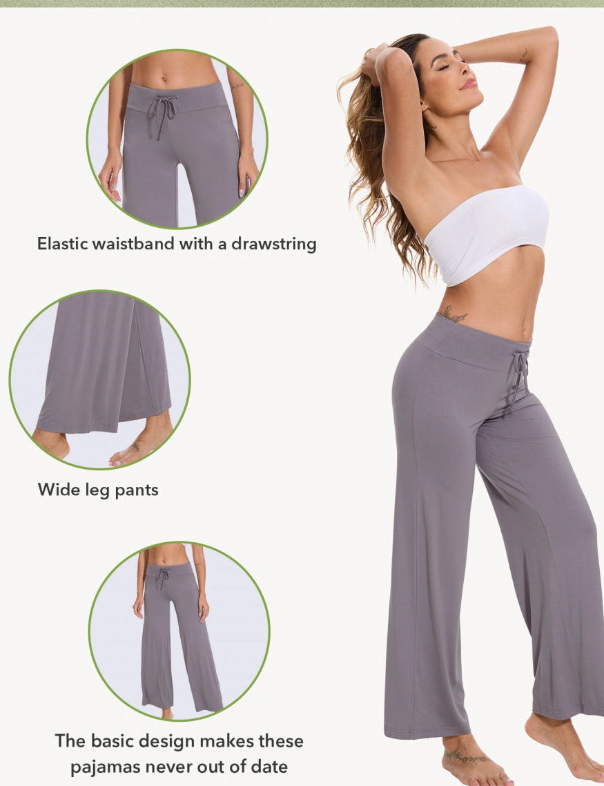 Wide Leg Loungewear Pants