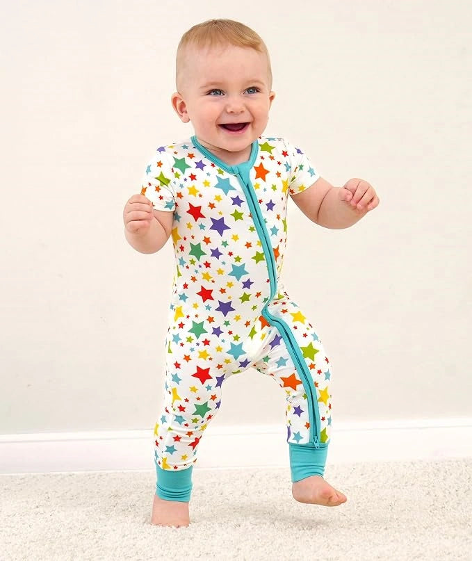 Short Sleeve Boy Romper