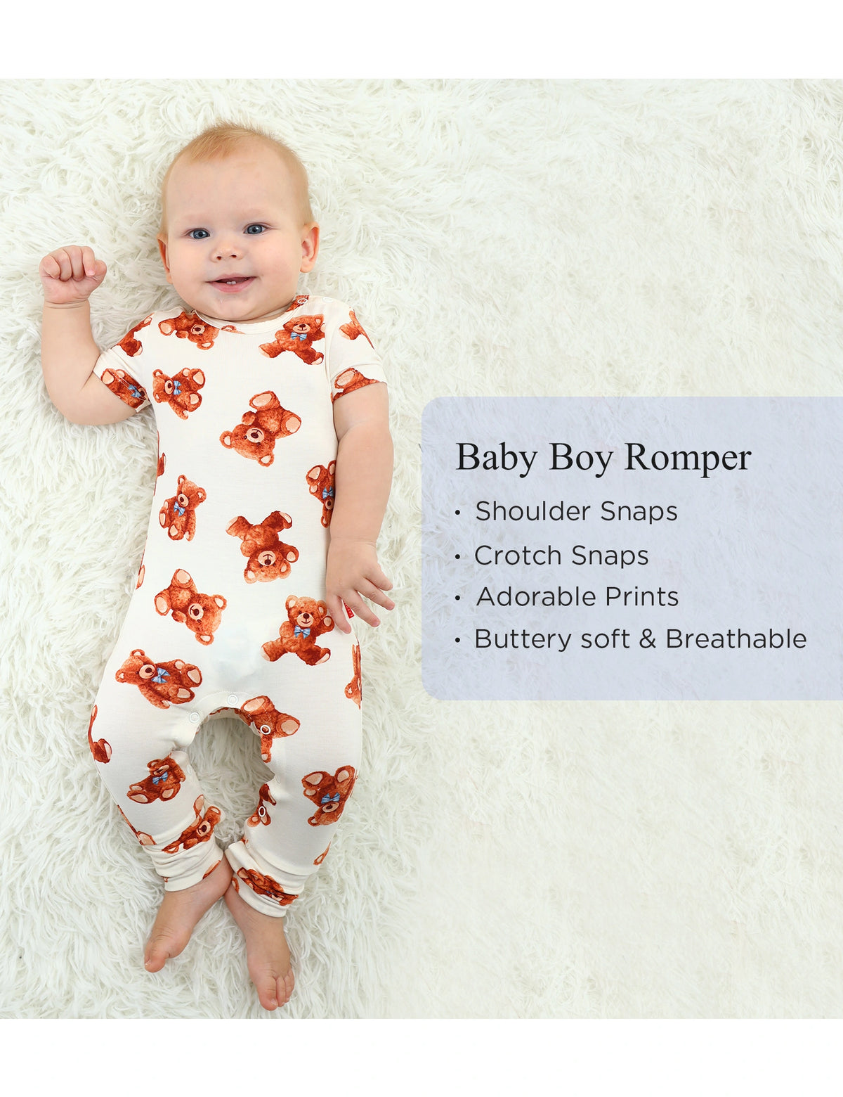Baby Baby Short Sleeve Romper