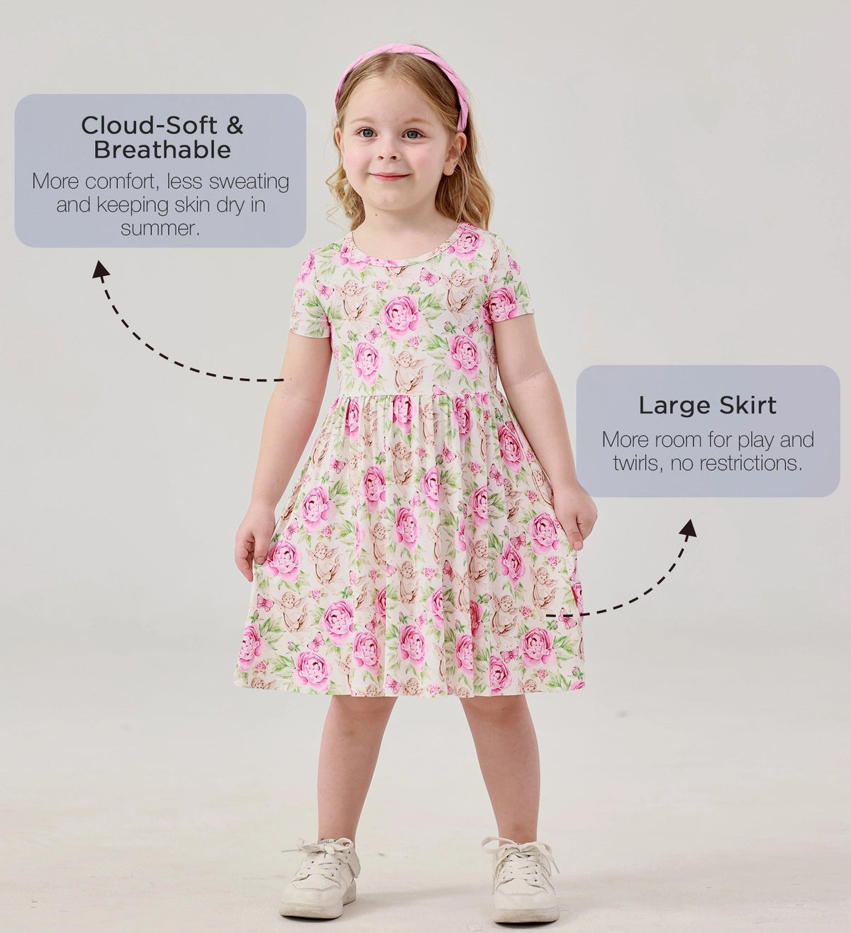 Bamboo Sweet Floral Dress