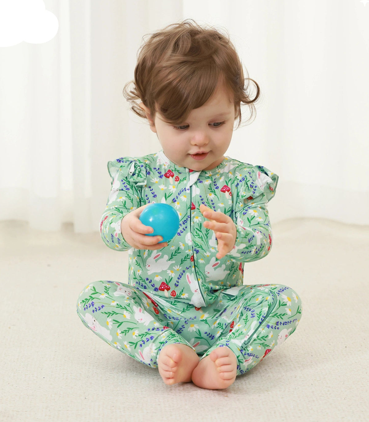 Long Sleeve Bamboo Romper