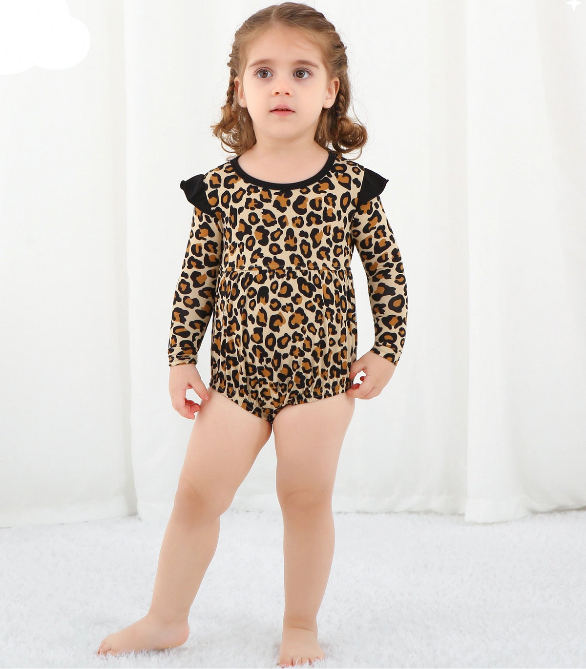 Long Sleeve Romper for Girls
