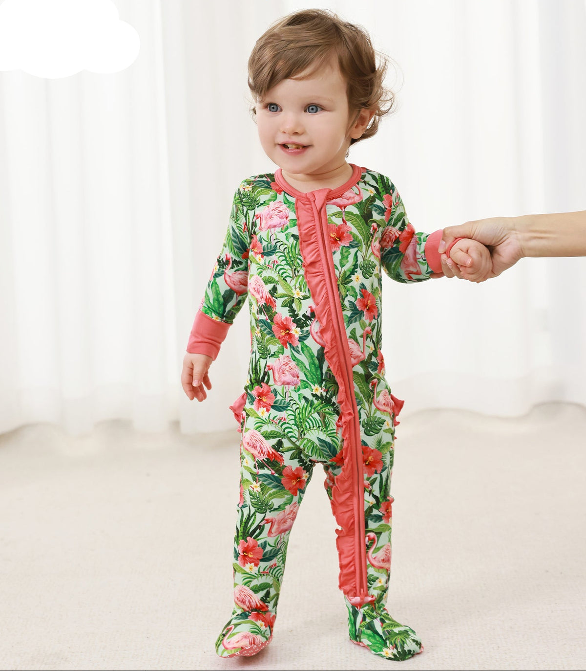 Baby Romper With Footie