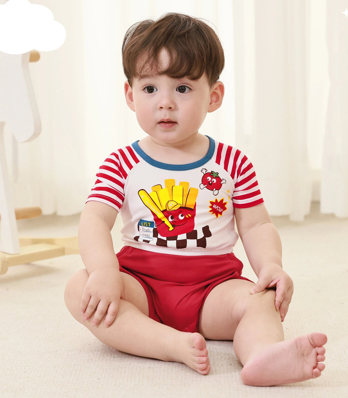 Baby Baby Short Sleeve Romper