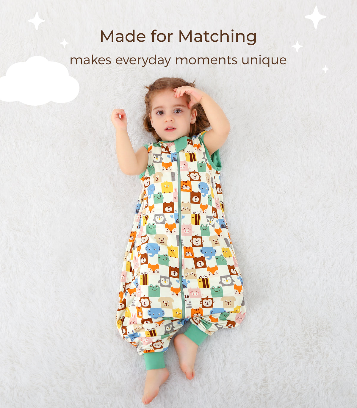 Baby Sleeping Bag Wearable Blanket