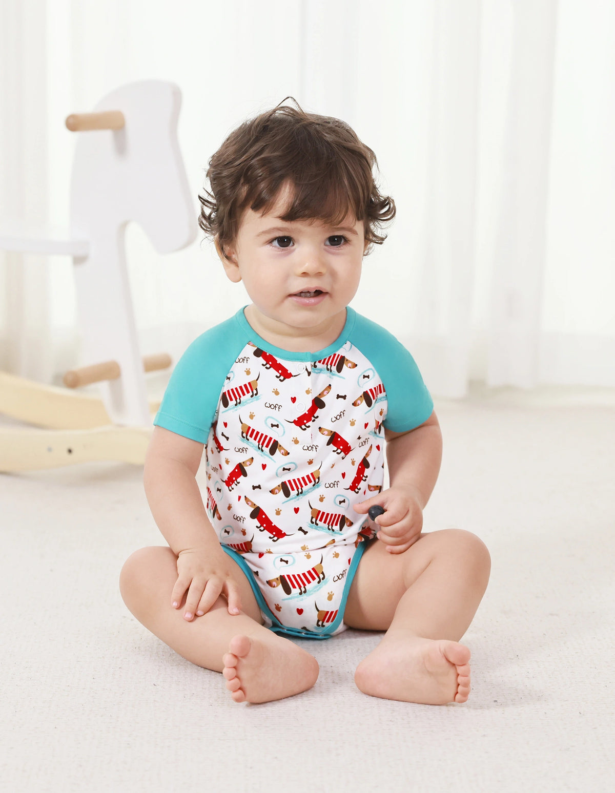 Baby Print Romper