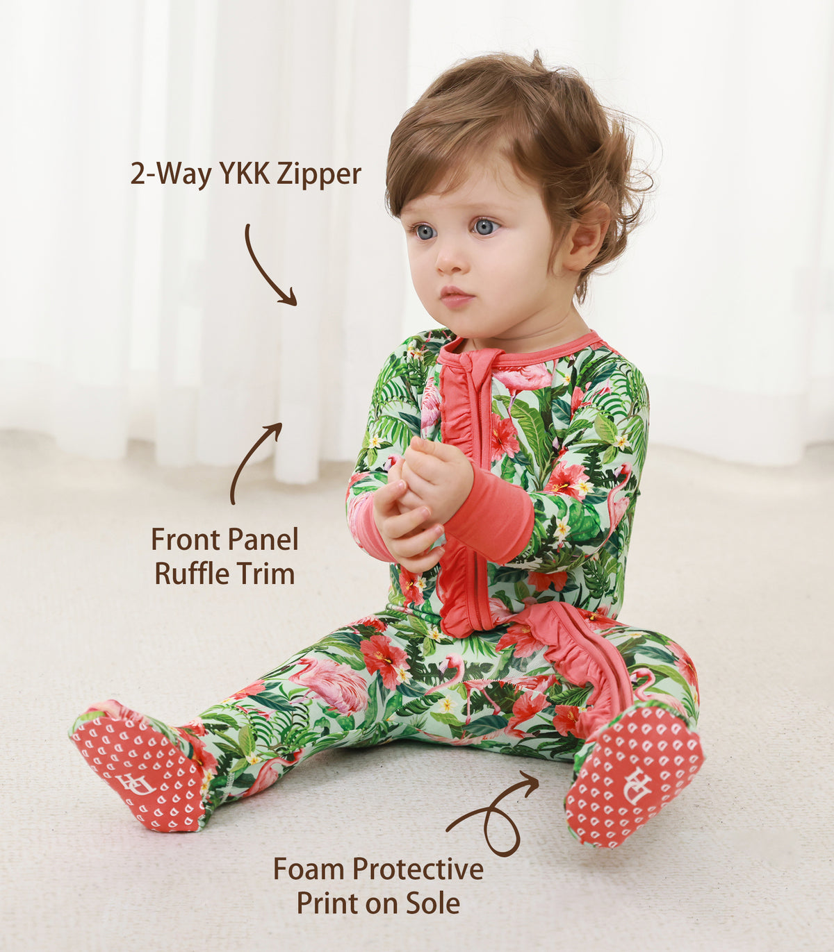 Baby Romper With Footie