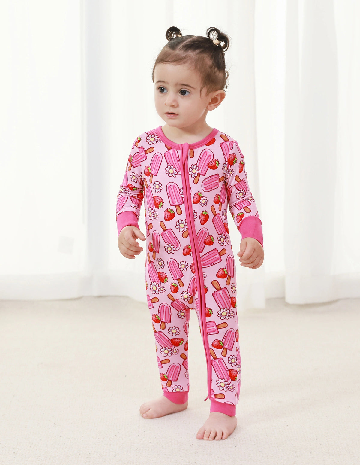 Zipper Bamboo Romper for Sale