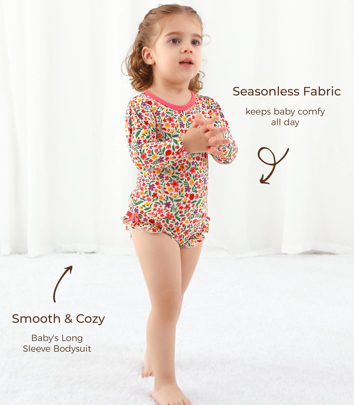 Bamboo Girl Romper