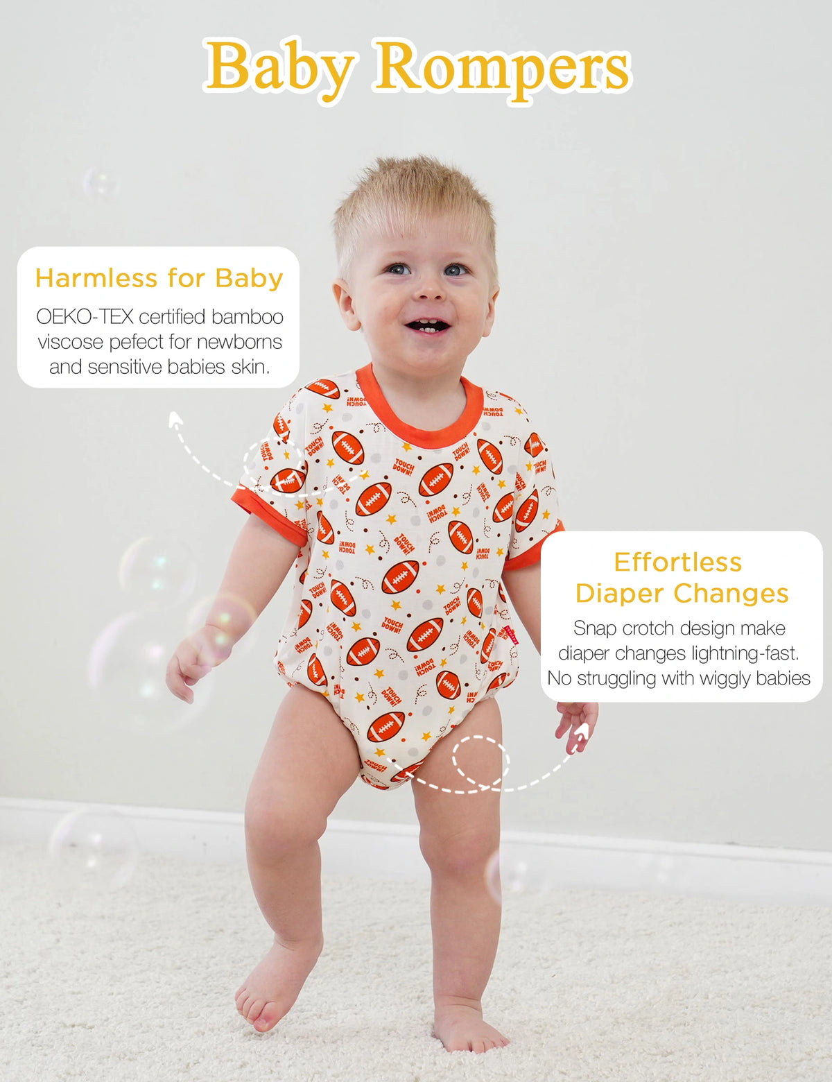 Boy Bamboo Bodysuit