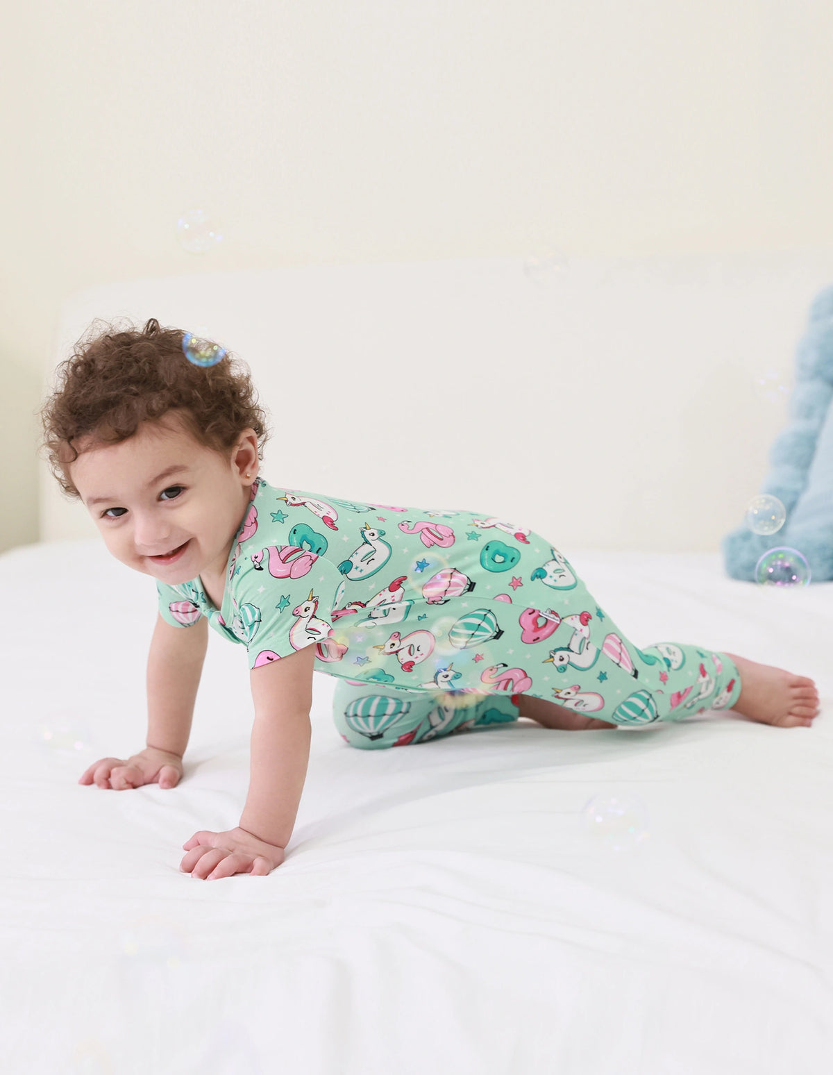 Short Sleeve Bamboo Romper