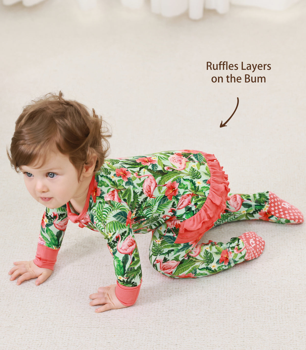 Baby Romper With Footie