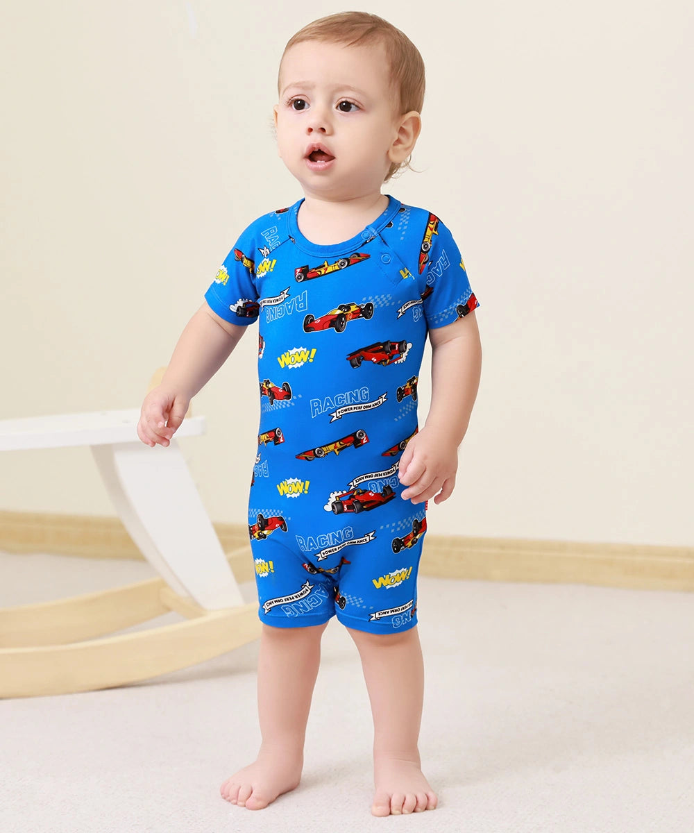 Boys Bamboo Romper
