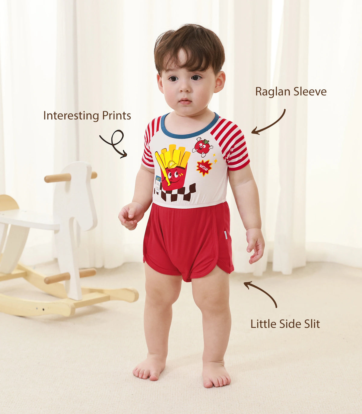 Baby Baby Short Sleeve Romper