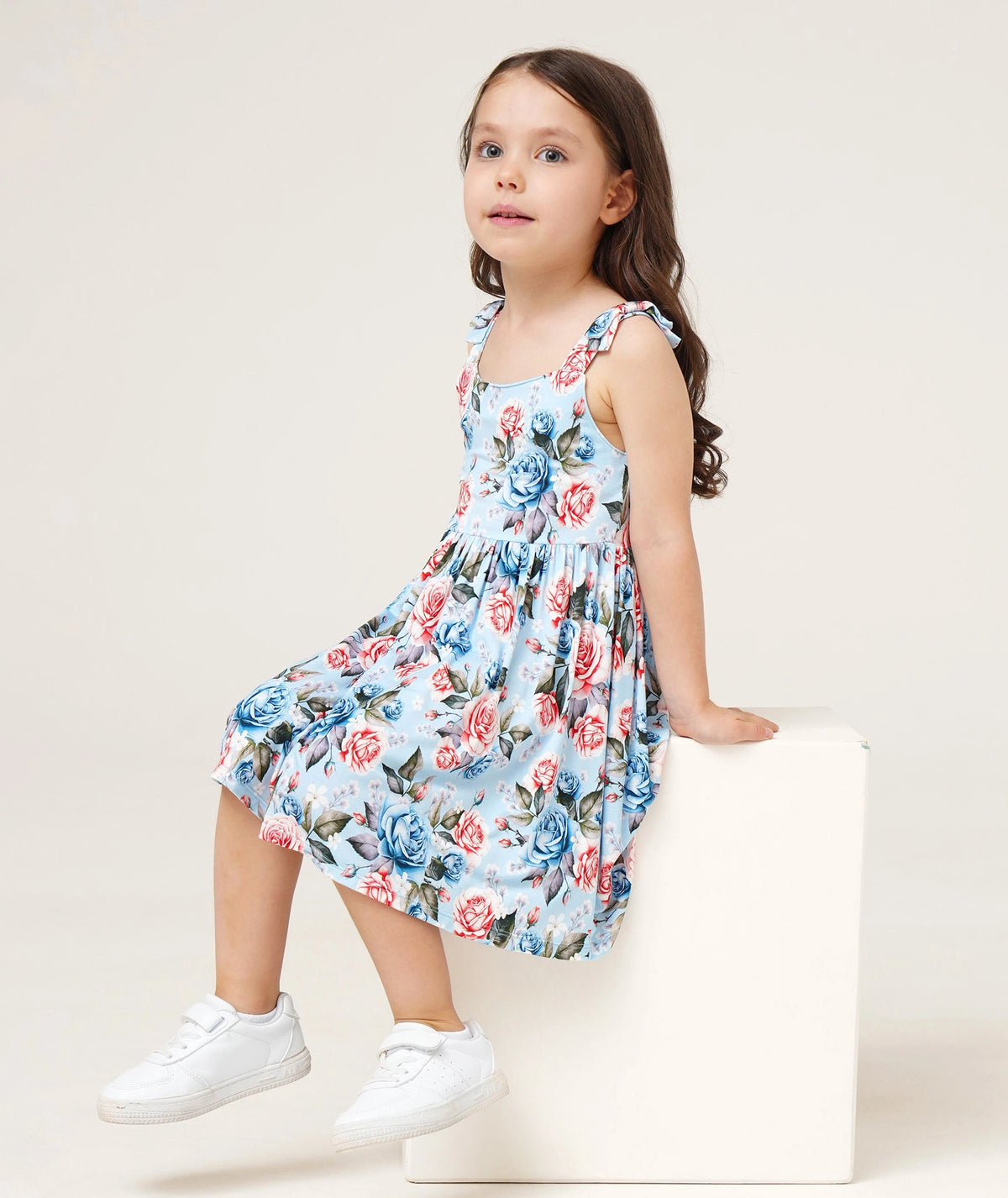 Toddler Girl Bamboo Viscose Casual Dress
