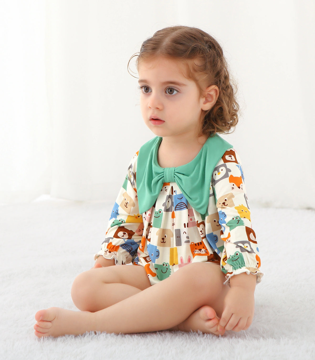 Bamboo Long Sleeve Romper