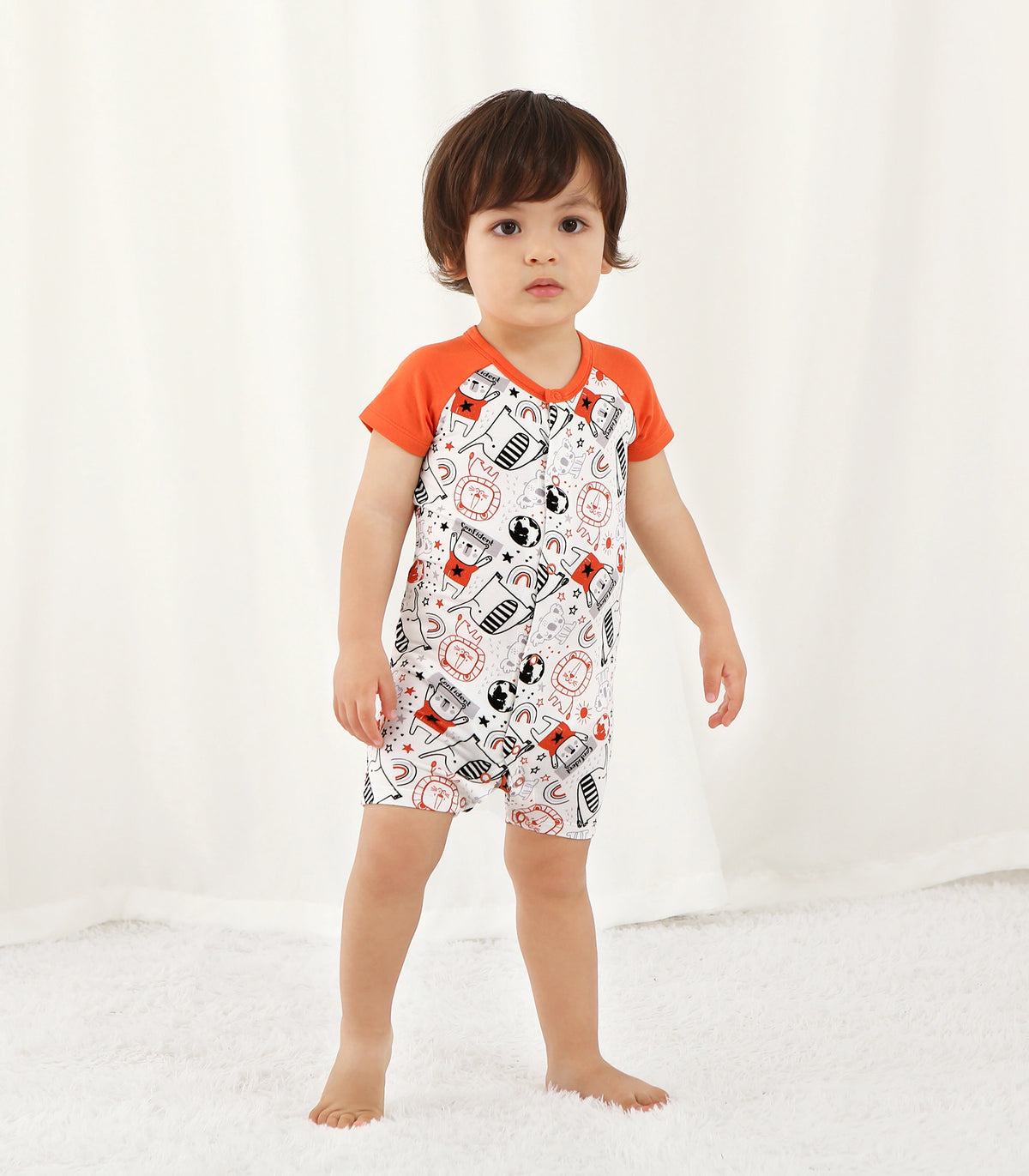 Soft Bamboo Bodysuit for Boy