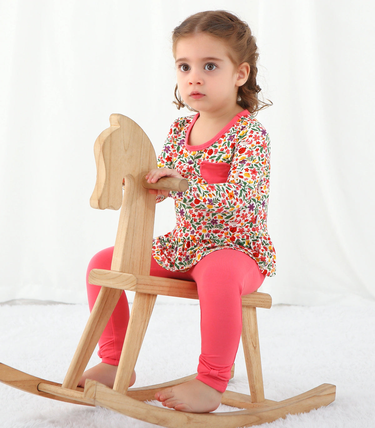 Bamboo Toddler Girl Leggings