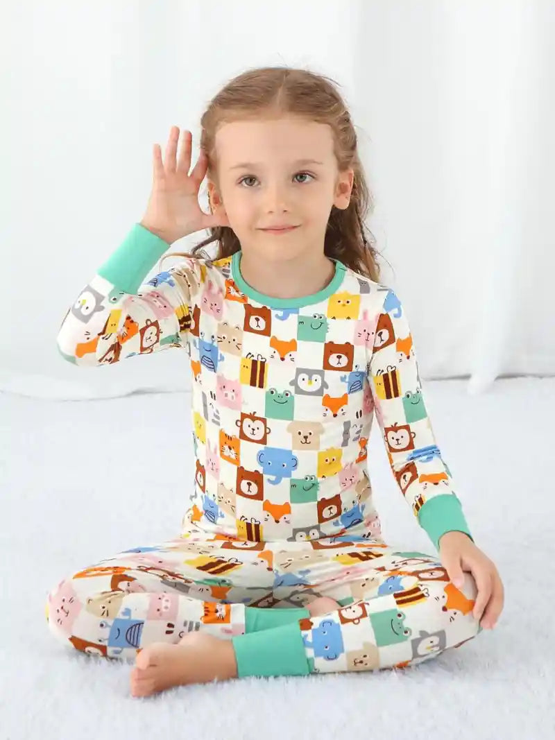 Baby Kids Clothing Factory Bamboo Viscose Pyjamas Supplier