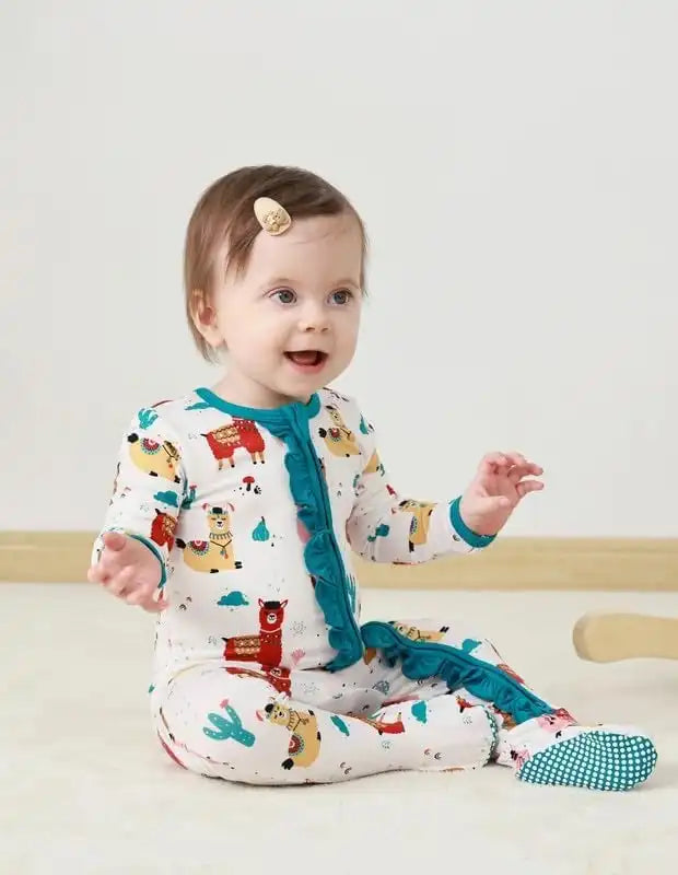 Wholesale Bamboo Fiber Baby Onesie Footie