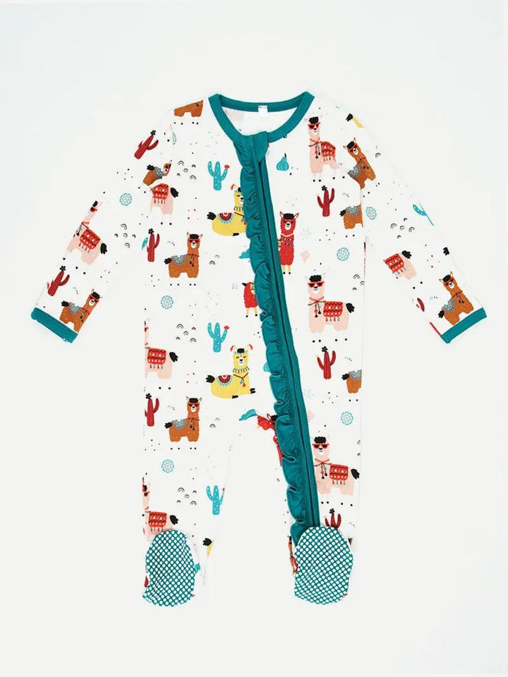 Wholesale Bamboo Fiber Baby onesie baby footie