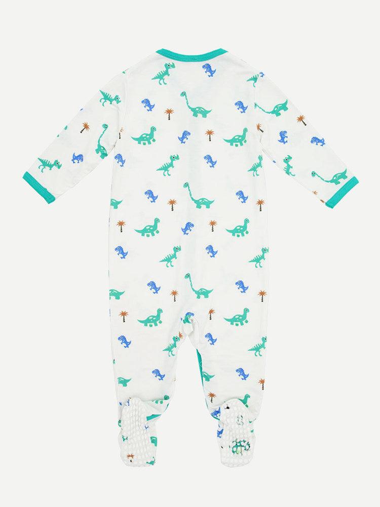Newborn Breathable Bamboo Viscose Baby Pajama Private Label Baby Onesie footie