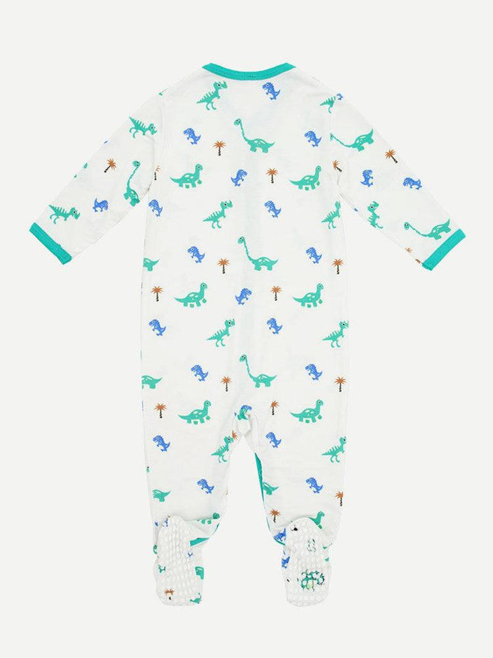 Newborn Breathable Bamboo Viscose Baby Pajama Private Label Baby Onesie footie