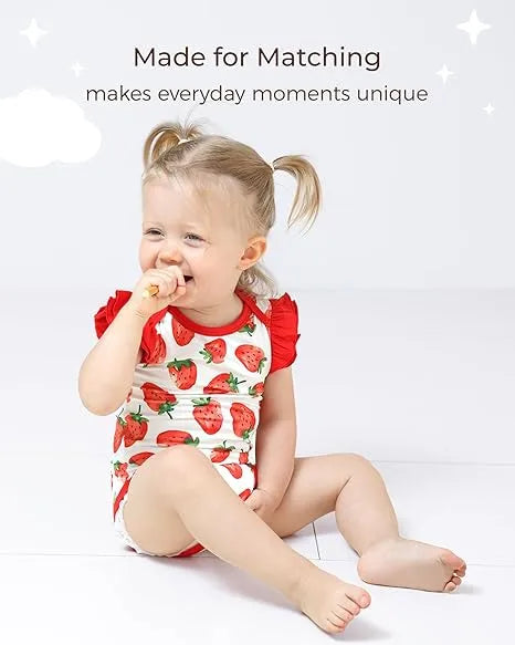 Custom Summer Baby Clothing Rompers Baby Girl Ruffle Sleeves Wholesale