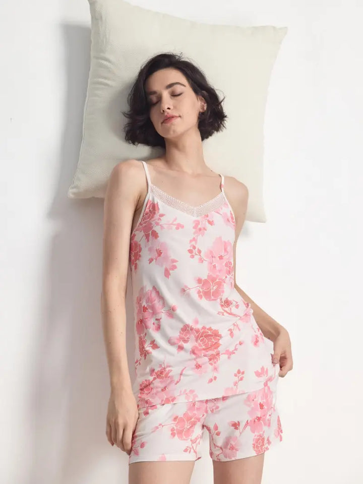 private label pajamas bamboo sleepwear set supplier 