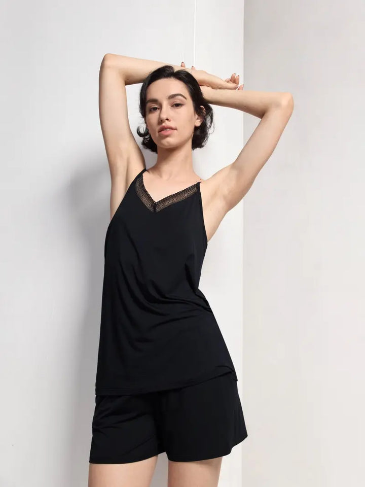 women bamboo pajama set wholesale sleepwear manufacturer