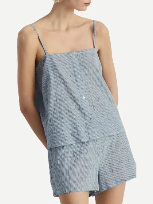 Bulk Cotton Pajamas | Wholesale Camisole Sleepwear