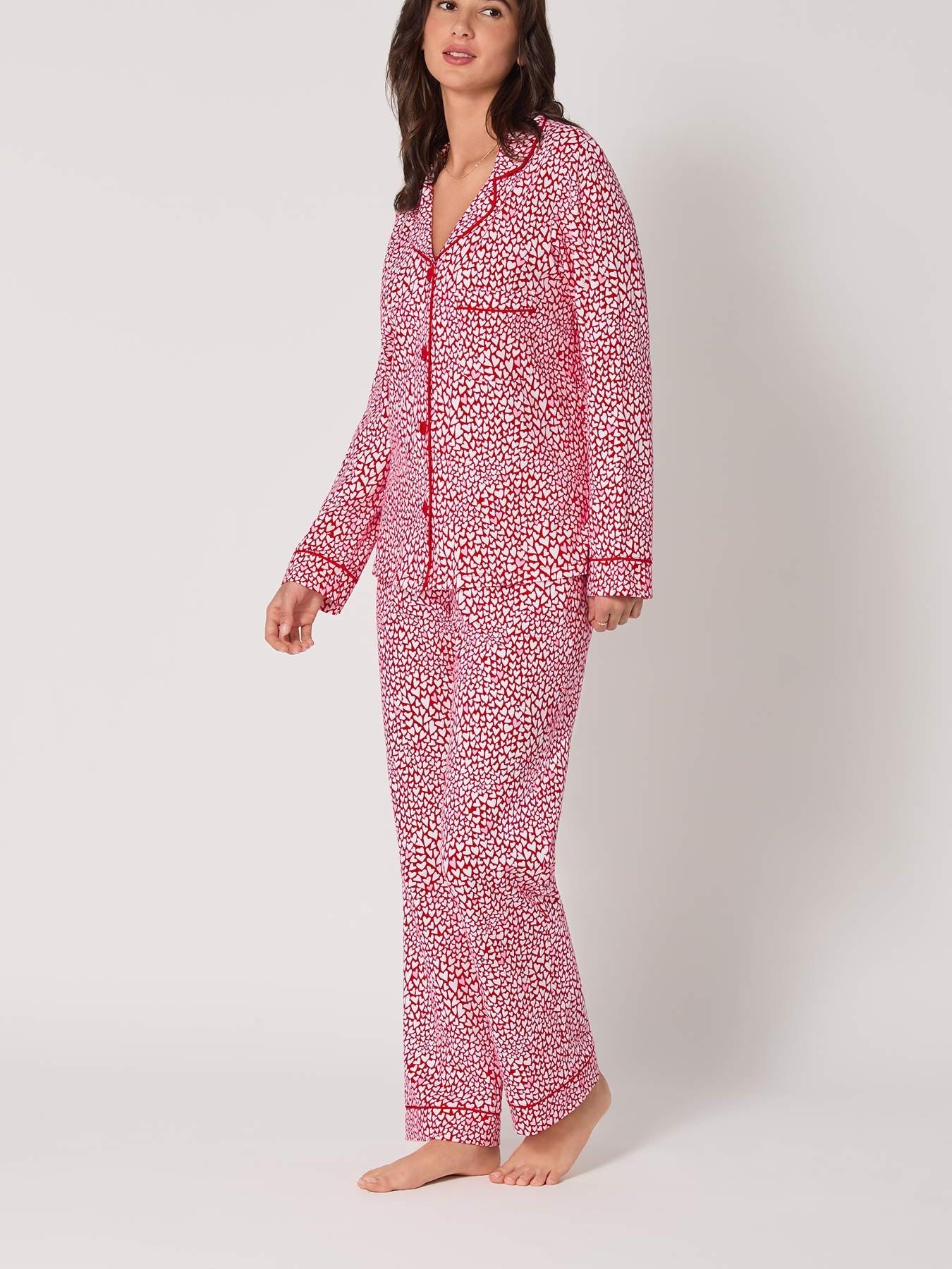 Bulk Love Long Sleeve Classic Pajamas Set Manufacturer