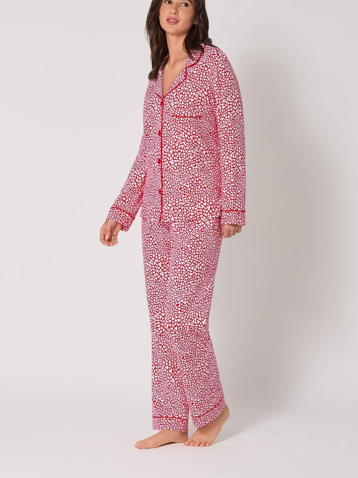 Bulk Love Long Sleeve Classic Pajamas Set Manufacturer