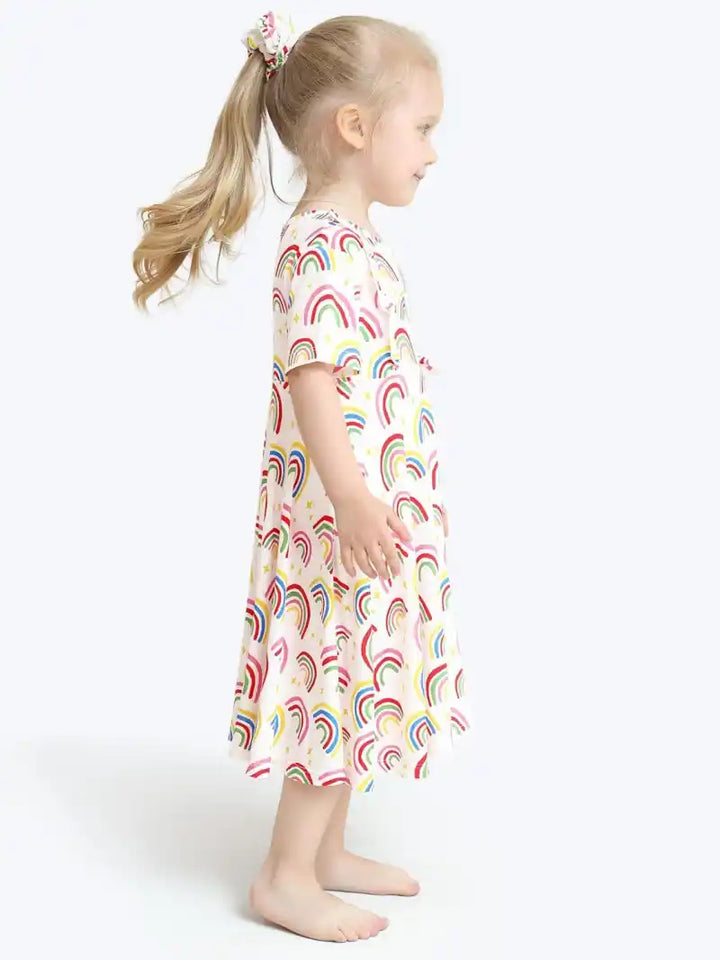 100% Cotton Bamboo Viscose Kids Soft Dress Wholesaler