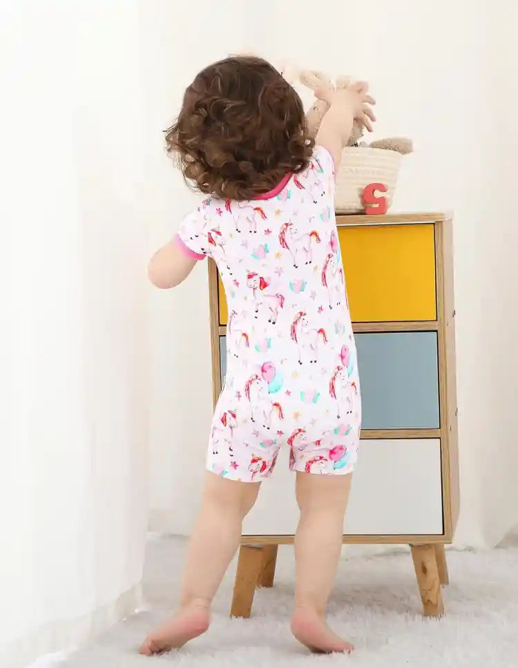 Bulk baby lounge rompers with OEM customization.