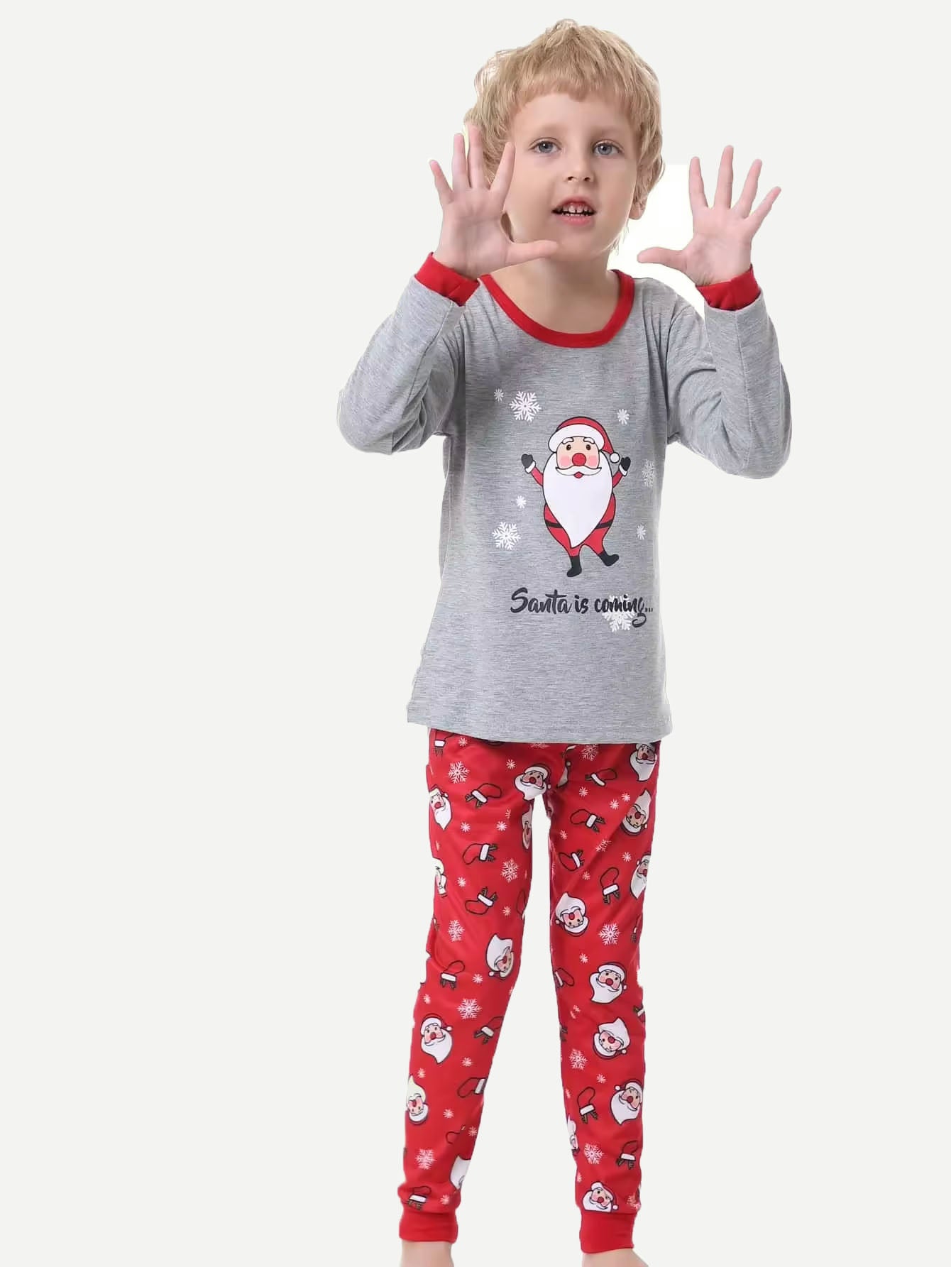 Wholesale Organic Cotton Family Pajamas Christmas Pj Sets Supplier